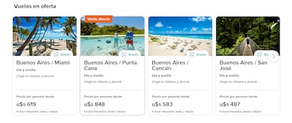 Descuentos de Almundo para viajar