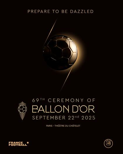 Desde 1956, el Balón de Oro celebra a los mejores futbolistas del mundo (X/@ballondor)
