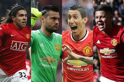 Desde 2001, siete argentinos jugaron en Manchester United y Lisandro Martínez será el octavo