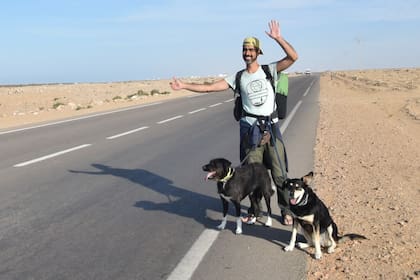 Desde 2014, Roberto viene viajando por el mundo (Foto: Gentileza Roberto Sastre)