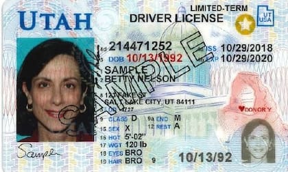 Desde 2021, las licencias de conducir e identificaciones de Utah tienen una nueva imagen; las anteriores ya cumplían con la ley Real ID