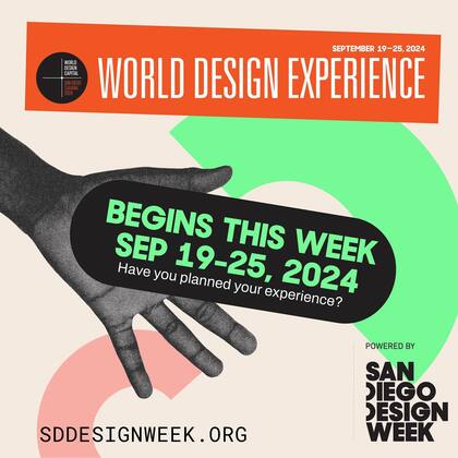 Desde el 19 al 25 de septiembre se llevará a cabo el San Diego Design Week, donde se reunirán artistas latinos y estadounidense