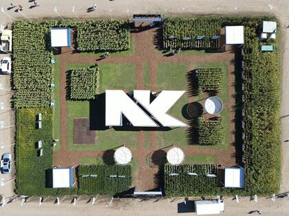 Desde el aire, el plot de NK