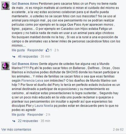 Desde el boliche, dijeron que "no tenía nada de malo ni es maltrato animal"