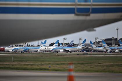 Desde el inicio de la pandemia de coronavirus, solo se realizan vuelos "especiales"