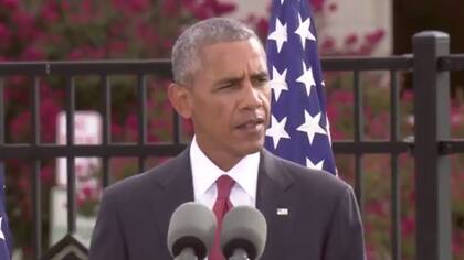 Desde el Pentágono, Obama recordó los atentados del 11 de septiembre: “No dejaremos que nos dividan”