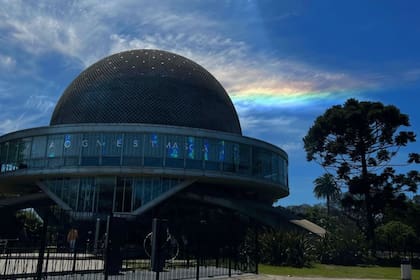 Desde el planetario, compartieron una asombrosa imagen