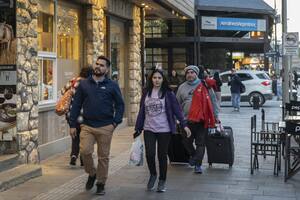 Los cuatro días sin colectivos en una ciudad turística del sur