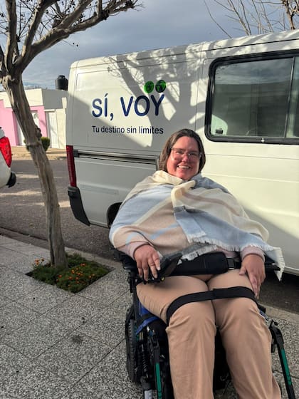 Desde hace algunos años, Verónica es una de las fundadoras de la consultora "Sí, Voy", dedicada al turismo accesible