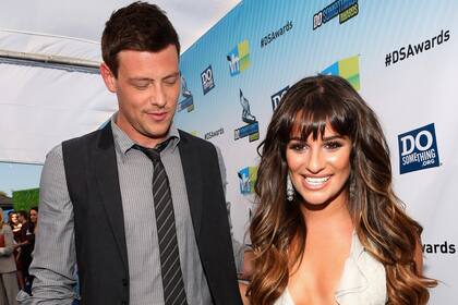 Desde hace más de un año que Lea Michele y Cory Monteith pasaron de pareja en "Glee" a novios en la vida real