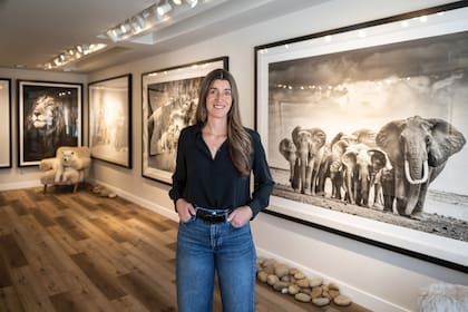 Desde hace siete años,
Guadalupe tiene su propia
galería de arte en Aspen donde
expone su trabajo, realizado
en distintas partes del mundo.