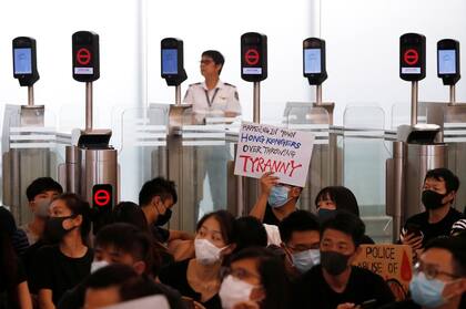 Desde junio los manifestantes repudian el control de China ejerce sobre ellos