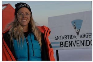 Desde la Antártida, Nati Jota respondió las críticas y fue contundente: “Lejos estoy de hablar de política”