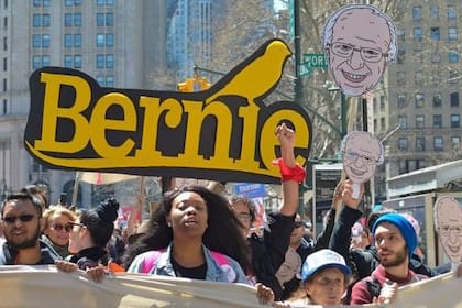 Desde la campaña de 2016, los milenials mostraron un fuerte apoyo a Bernie Sanders
