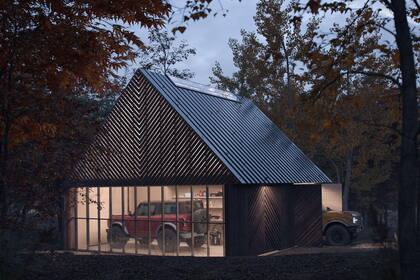 Desde la iluminación hasta la estructura, todo está detallado en el documento para que cualquiera pueda construirlo