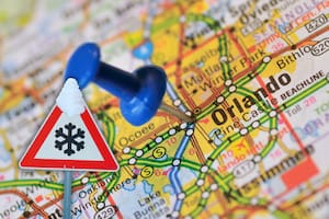 ¿Nieve en Orlando? El viento helado que ingresará en Florida durante las próximas horas