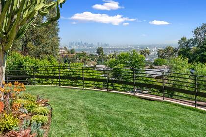 Desde la mansión de Greta Garbo se puede ver la ciudad.