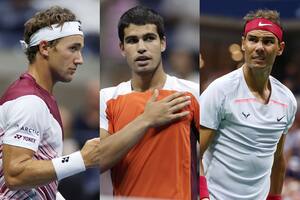 Desde la próxima semana habrá un nuevo N° del mundo: Casper Ruud, Carlos Alcaraz o Rafael Nadal