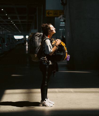 Desde los 13 años, Candela sueña con vivir fuera de Argentina.