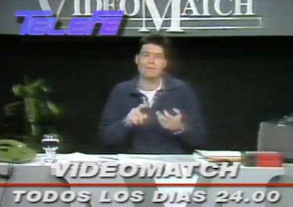 Desde marzo 1990 se comenzó a emitir VideoMatch en la pantalla de Telefe