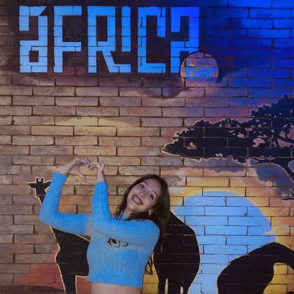 Desde muy joven, Candela, que hoy tiene 29 años, se sintió atraída por todo lo relacionado con África.