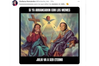 Desde muy temprano, las redes sociales se llenaron de memes de Julio 
