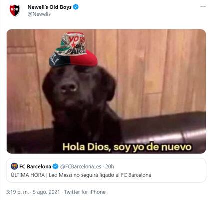 Desde Newell's se ilusionaron una vez más con el milagro de la llegada del jugador criado en el club.