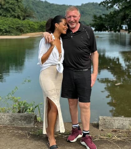 Desde que se conocieron, Boris y Lilian no se separaron (Foto: @borisbeckerofficial)