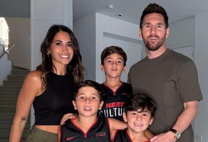Desde que se instaló en Miami, el clan Messi - Roccuzzo tiene una agenda repleta de actividades (Foto: Instagram @leomessi)