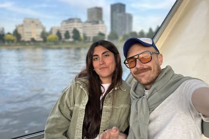 Desde su nuevo hogar deben tomar un ferry si desean ir al centro de Ámsterdam.