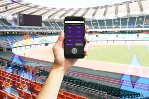 Aliento virtual: Japón usa parlantes y celulares para sus partidos sin hinchas