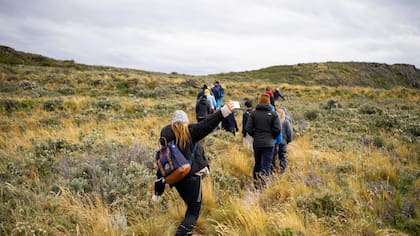Desembarco en las Islas Bridges.