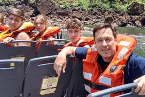 "Deseo poder acompañar y ver realizarse a cada uno de mis hijos en lo suyo. Disfrutar de las pequeñas cosas, seguirnos riendo mucho con mi esposa".
