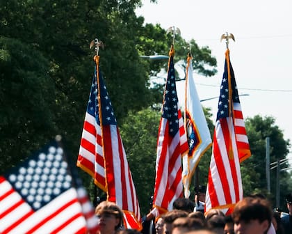 Desfile en Estados Unidos.