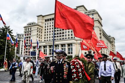 Desfile en la Plaza Roja