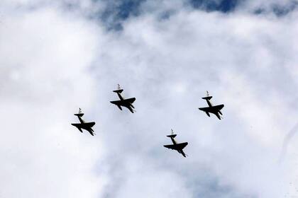Desfile militar por día de la Independencia