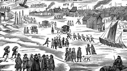 Deslizarse sobre el hiello conllevaba sus riesgos