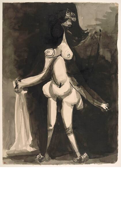Desnudo de pie, 1939