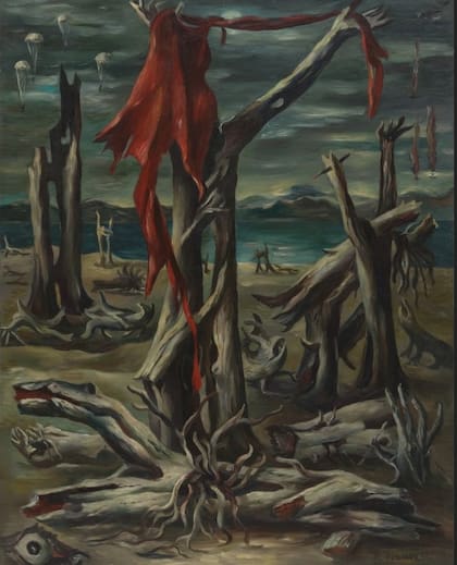 Desolación (1942), una de las obras que pertenecen a la colección del Museo de Arte Moderno de Nueva York
