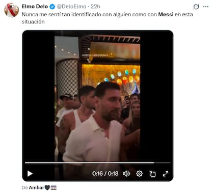 Desopilantes comentarios de los usuarios tras ver el video de Messi con los festejos de Inter Miami
