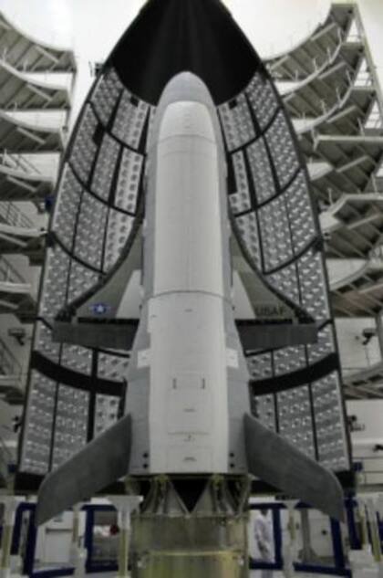 Despegue del avión espacial en su sexta misión, desde Cabo Cañaveral (Foto: Fuerza Aérea de los Estados Unidos)