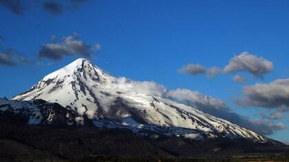 El volcán Lanín