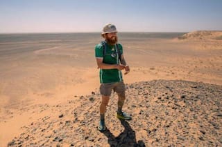 Russell Cook, el hombre que cruzó África de punta a punta corriendo