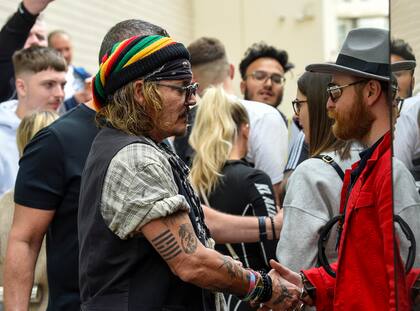 Después de años de sentirse cancelado, el actor se mostró contento con el recibimiento de sus fans