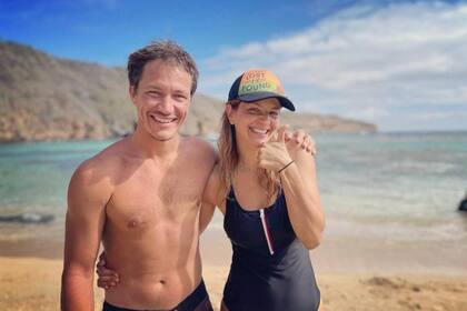 Después de casi un año sin verse, Marcela se reencontró con su hermano Tomás