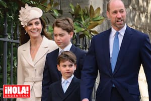 Junto a sus hijos, Kate y William fueron protagonistas de un Domingo de Pascua muy particular