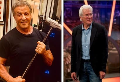 Stallone y Gere, una enemistad con historia
