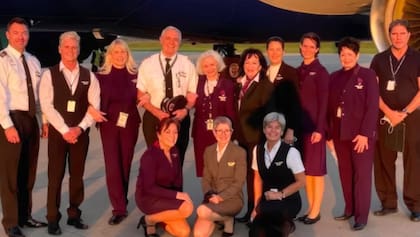 Después de más de seis décadas en el aire, Joan Prince Crandall todavía encuentra placer en volver a subir a un avión