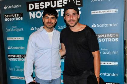 Fernado Dente y su pareja en la función de anoche