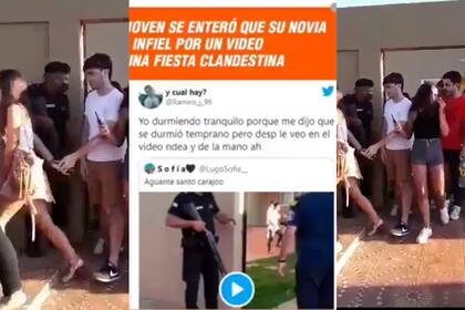 Después de que se viralizaran las imágenes, el joven suspendió la cuenta de Twitter